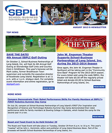 SBPLI: E-Newsletter