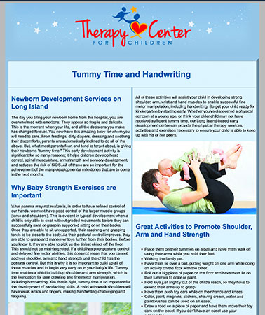 Therapy Center for Children: E-Newsletter